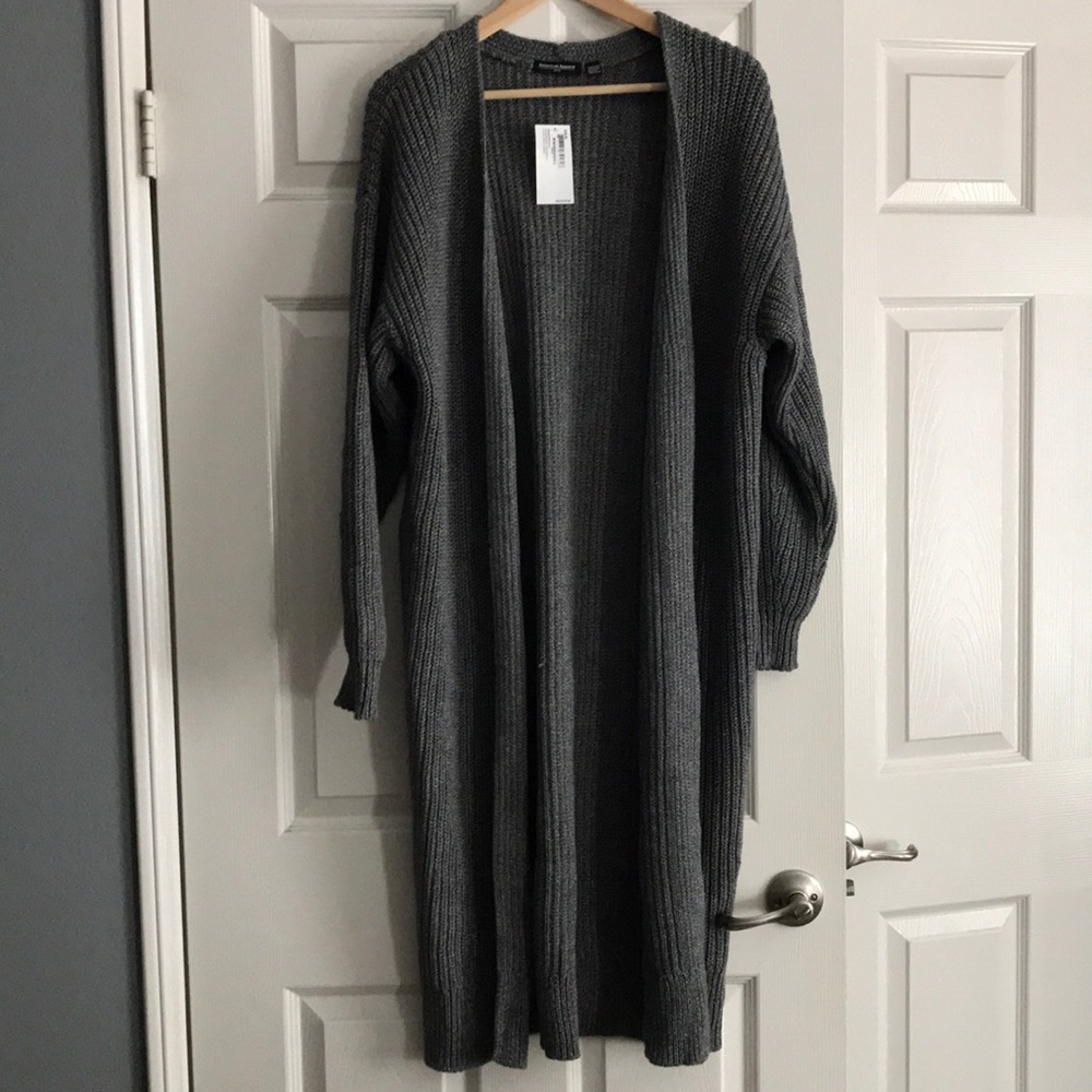 American apparel knit cardigan